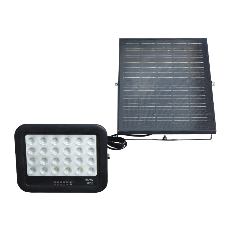 เป็นมิตรกับสิ่งแวดล้อม HB03-300W น้ำท่วมไฟพลังงานแสงอาทิตย์