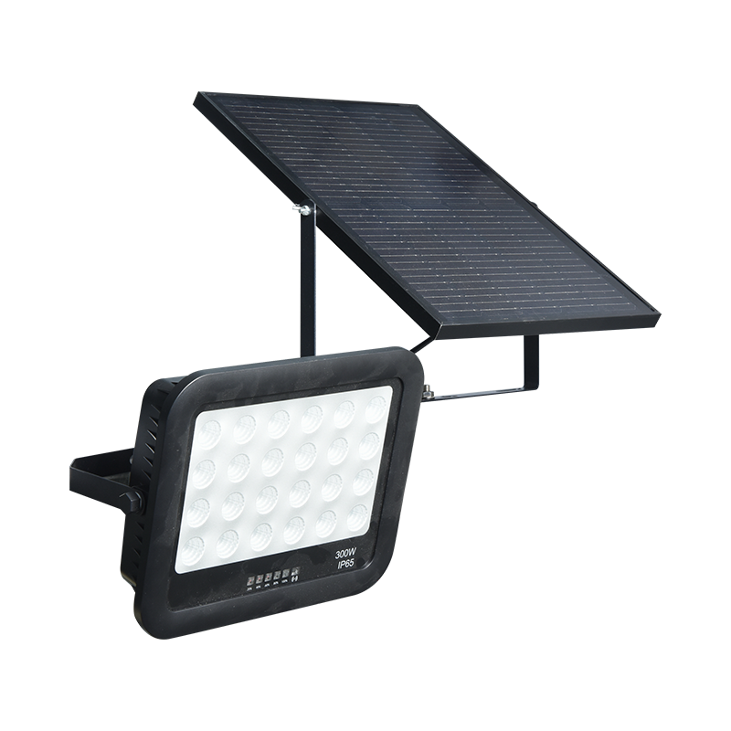 เป็นมิตรกับสิ่งแวดล้อม HB03-300W น้ำท่วมไฟพลังงานแสงอาทิตย์